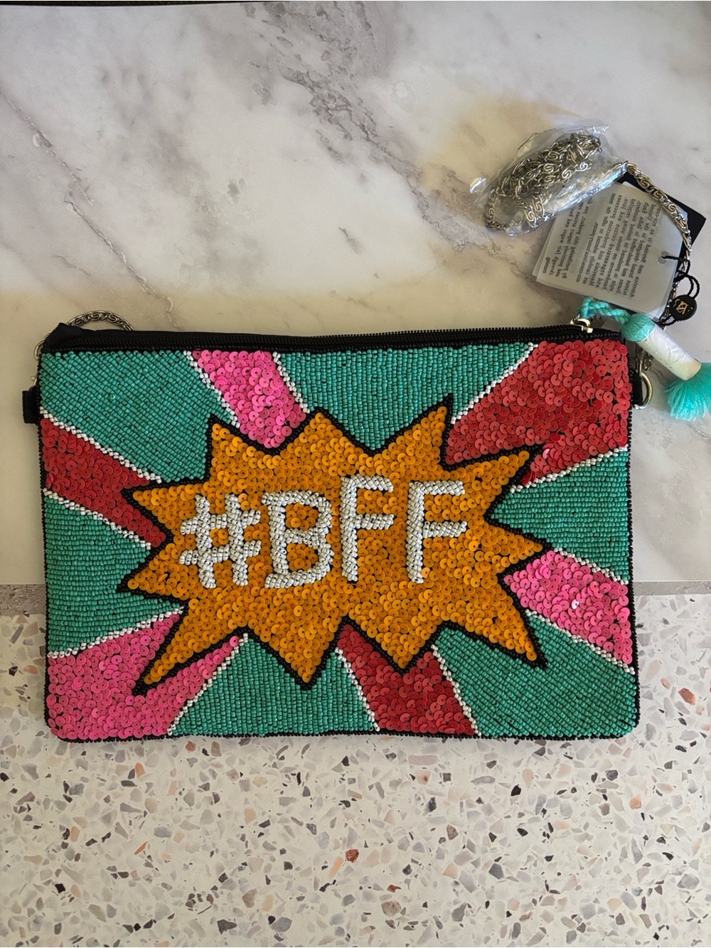 America & Beyond BFF Clutch